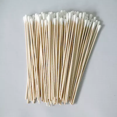 Cotton   S Applicator Q-tip 100 Pieces 6  Long Wooden Handle、 TwJ_>' • $9.04